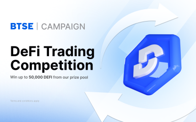 BTSE x DeFi Trading Competition | 50k DEFI Tokens in Rewards