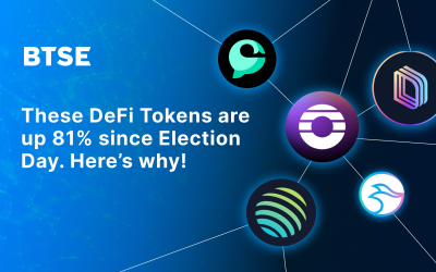 These DeFi Tokens are up 81% since Election Day. Here’s why